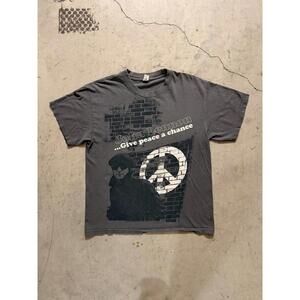 Vintage John Lennon 'Give Peace a Chance' Graphic T-Shirt